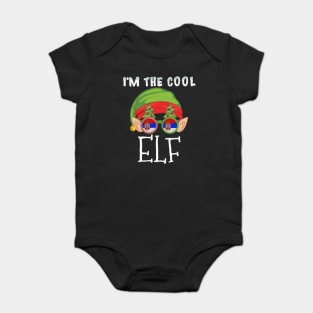 Christmas  I'm The Cool Serbian Elf - Gift for Serbian From Serbia Baby Bodysuit